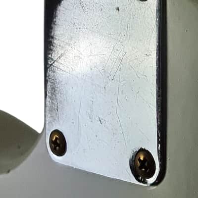 1964 Fender Jazzmaster Pre-CBS - White Refin with Matching Headstock image 9