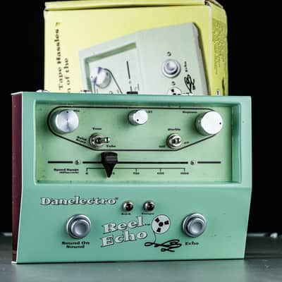 2000s Danelectro DTE-1 Reel Echo Tape Simulator Pedal image 5