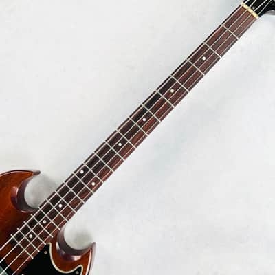 Gibson EB-4L Long Scale 4-String Bass Guitar 1973 - Cherry image 7