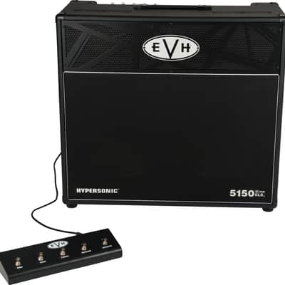 EVH 5150III Hypersonic 6L6 2x12, Black Model # 2256210010 Combo Guitar Amplifier image 1
