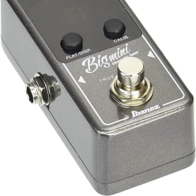 Ibanez BIGMINI Chromatic Mini Pedal Tuner, True Bypass, Silver image 3