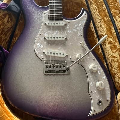 Novo Custom Idris S3 w/ Fralin Vintage Hots – Purple Stranger Burst Sparkle image 1