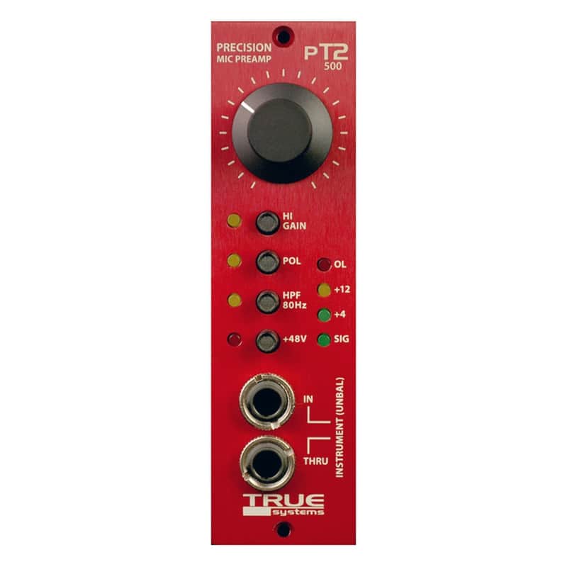 True SystemspT2 500 Series Precision Mic Preamp Module image 1