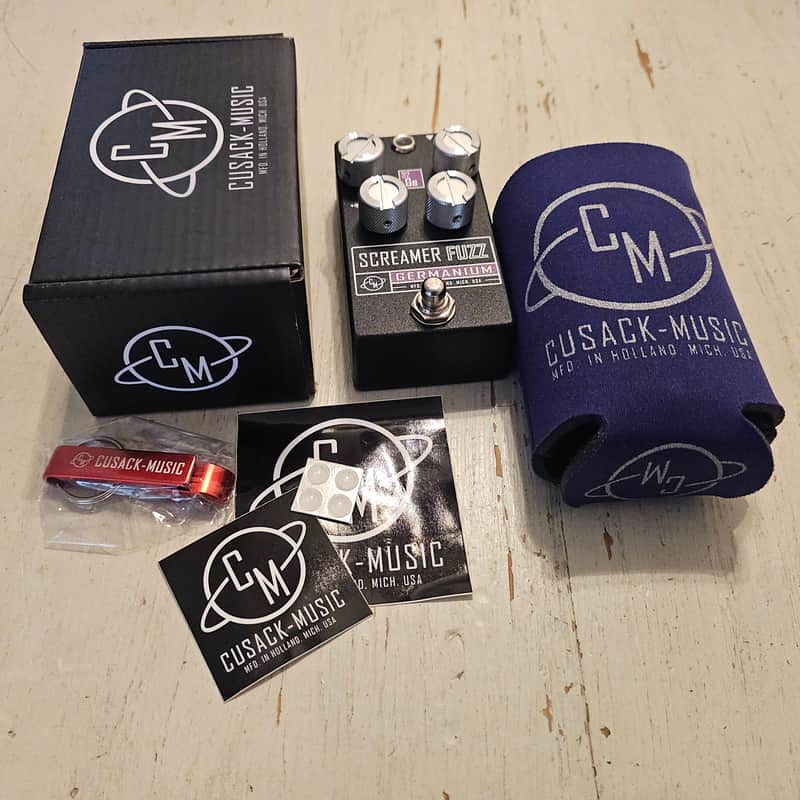 Cusack Screamer Fuzz Germanium Distortion Overdrive Booster image 1