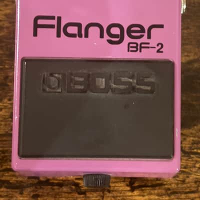 Boss BF-2 Flanger Taiwan Orange Label 90s - Purple image 2