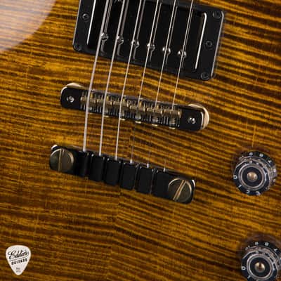 PRS Eddie's Guitars Wood Library McCarty 594 Singlecut Brazilian/Rosewood Neck - Black Gold Burst #417393 image 13