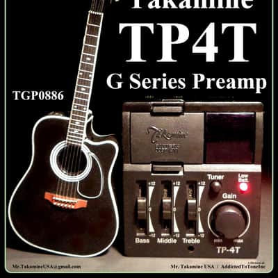 Takamine G Series TP4T Preamp / NOS / Original Revision / Authorized Dealer image 1