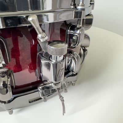 5.5x14” Tama Starclassic All Bubinga Shell Snare Drum, Lacquer Burst image 10