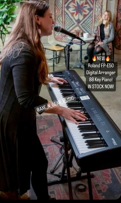 Roland FP-E50 88 Key Digital Piano - FPE50 Black