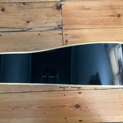 Eko E 20 Ranger VI 1970s Acoustic Guitar Body Good Condition Black image 17