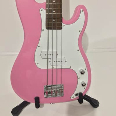 Swift P Bass Style Pink/White image 1