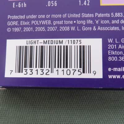 Elixir 11075 Polyweb 80/20 Bronze Acoustic Guitar Strings -Light- Medium (12-56) image 5
