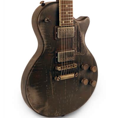 2009 James Trussart Steel DeVille - Rusty Gator Holy Back image 3