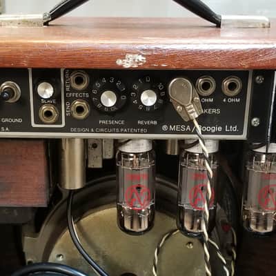 vintage 1980 Mesa Boogie Mark IIB with EQ & Reverb, Very Good Condition image 15