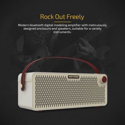 HOTONE Multifunctional Modern Bluetooth Modeling Amplifier Touch Screen Guitar Bass IR Cabinets with Multi FX Stereo Mobile APP AP-30(U.S. domestic inventory) image 2