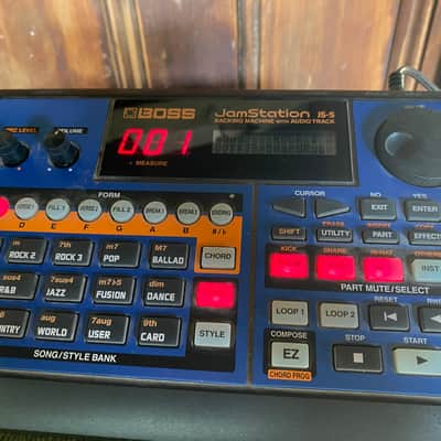 Boss JS-5 Jam Station Multi-Effect Unit 2000 - 2004 - Blue image 3