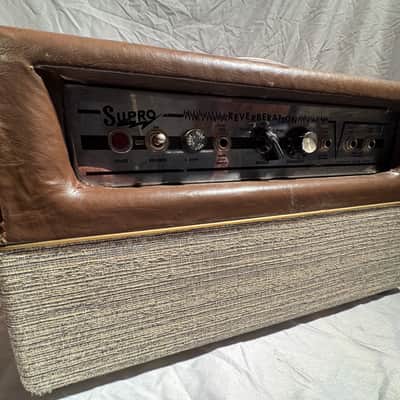 Vintage 1960's Supro Reverberation Vintage Tube Spring Reverb image 2
