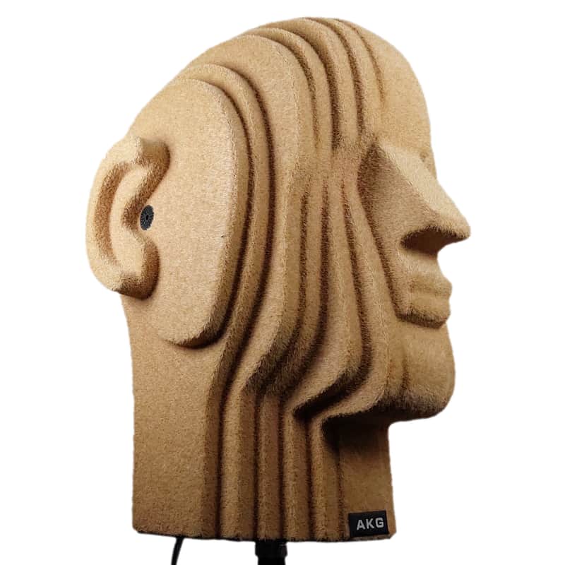 AKG D 99 C "Harry" Binaural Dynamic Microphone image 1