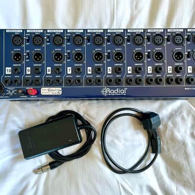 Radial Workhorse Powerhouse 10-Slot Powered 500 Series Rack image 5