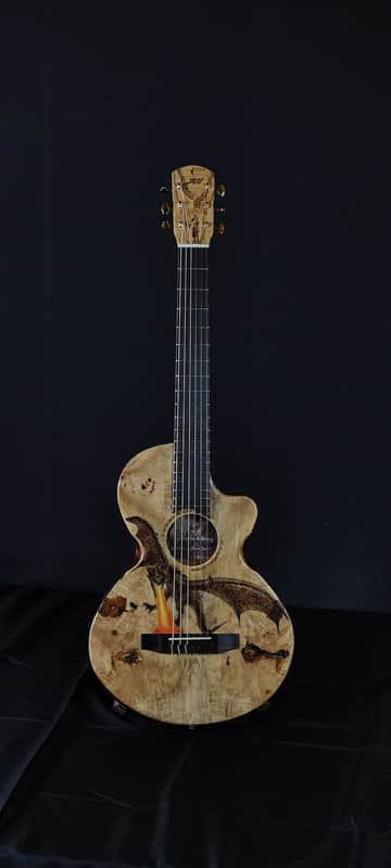Liuteria MN Guitars Chitarra Classica Slim 2026 - Trasparente naturale image 1