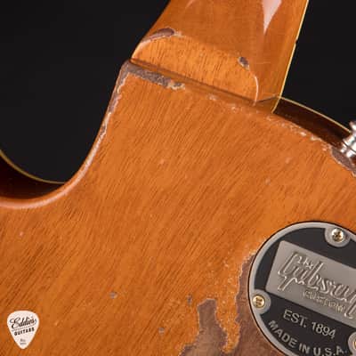 2022 - Gibson Custom Shop Made 2 Measure Murphy Lab '59 Les Paul Standard Murphy Painted Ultra Heavy Aged Kindred Burst image 11