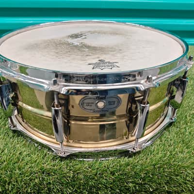 ⚡Pearl Custom Alloy Sensitone Brass Shell Snare Drum 14"X5.5"⚡ image 8
