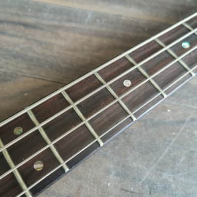 1990's Aria Pro II IGB-50 Integra Active PJ Bass Guitar (Mahogany) image 5
