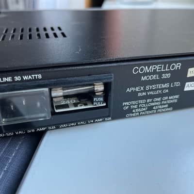 Aphex Compellor 320 compressor - mastering legend in great shape image 5