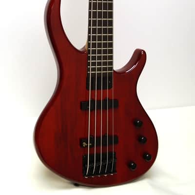 Tobias Toby Deluxe V 5-String Electric Bass Guitar - Trans Red image 2