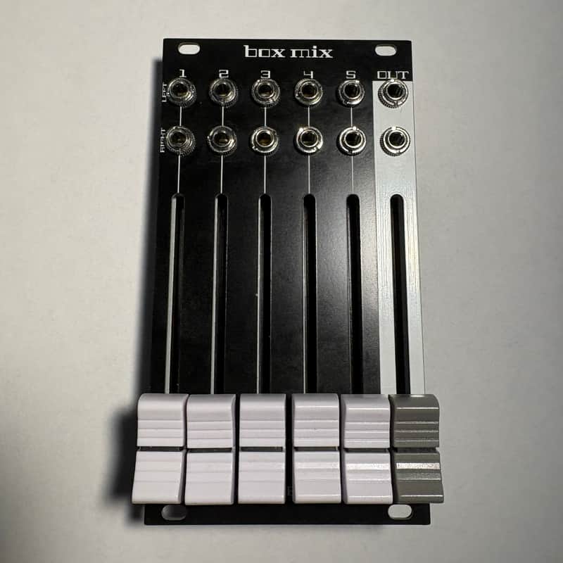 ExistentialElectronics box mix Stereo Mixer Eurorack Module image 1