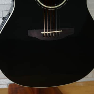 Ovation CS24-5-G E-Acoustic Guitar Celebrity Standard Mid Cutaway - Black image 6