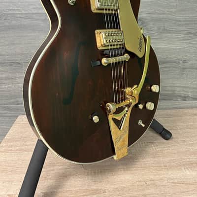 Gretsch 6122 Chet Atkins Country Gentleman 1965 Walnut Brown Guitar & Case #2691 image 4