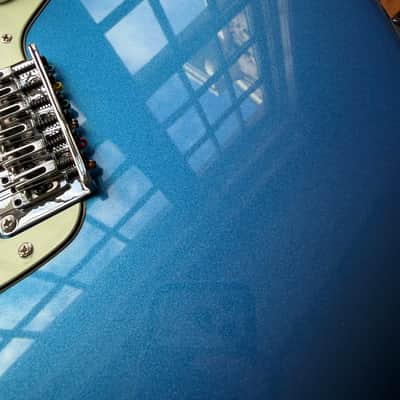 Squier Paranormal Jazzmaster XII 12-String Electric Guitar - Lake Placid Blue image 11