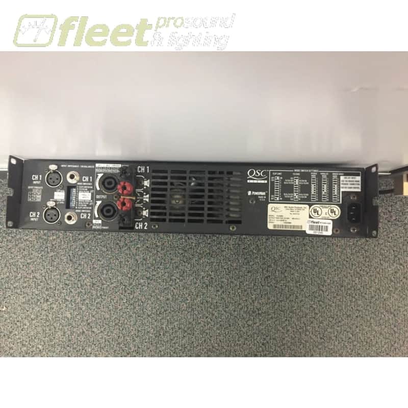 パワーアンプ PLX3002 900W＋900W QSC Power Amplifier PLX 3002 900W Open Box | eBay