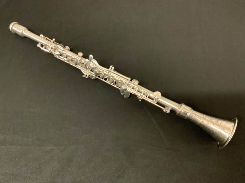Vintage Harry Pedler & Co. Metal Clarinet Elkhart IN image 1