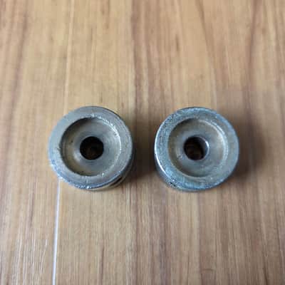 Set of Vintage 1960's Gretsch Chrome Guitar/Bass Control Knobs! image 4