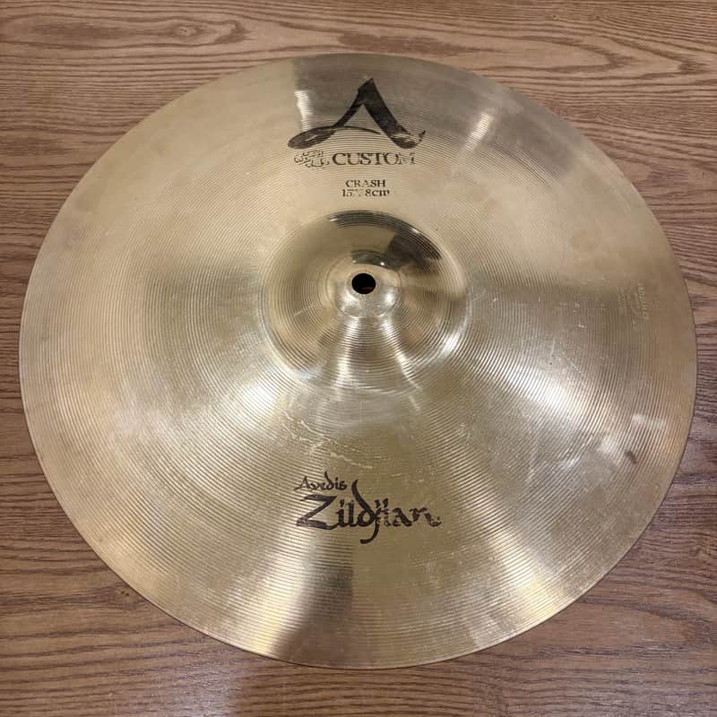 Zildjian 15" A Custom Crash Cymbal 1991 - Present - Brilliant image 1