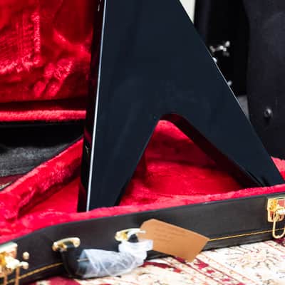 2025 Epiphone Kirk Hammett 1979 Flying V - in Ebony Black image 2