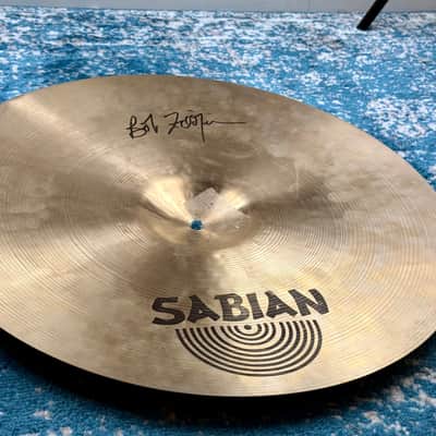 HAND SIGNED BY BOB ZILDJIAN!! 19” Sabian HH Ride 1600g VINTAGE EARLY HH! image 10