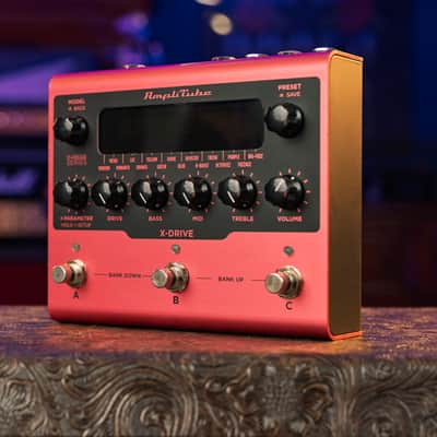 IK Multimedia Amplitube X-Drive Amp-Style Overdrive & Distortion Pedal – Mint with Box image 2