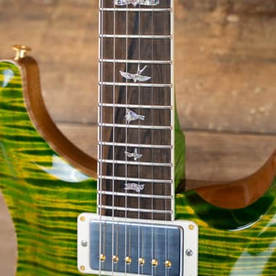 PRS McCarty Tremolo Wood Library in Emerald -Stained Neck w/Hardshell Case image 4