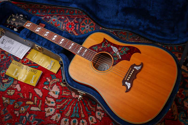GIBSON USA Electro Acoustic Dove "Antique Natural + Rosewood" (2012) image 1