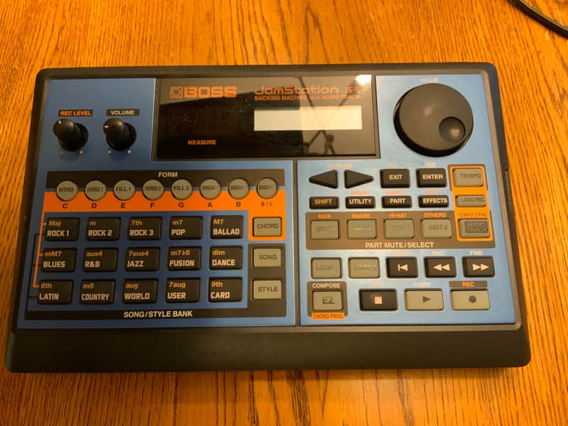 Boss JS-5 Jam Station Multi-Effect Unit 2000 - 2004 - Blue image 1