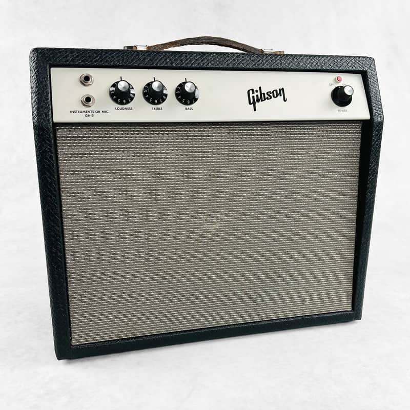 Gibson GA-5 Skylark 1x10" Combo Amplifier 1965 - Black image 1