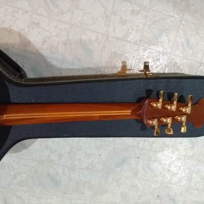 Vintage US made Ovation 1121-4 Balladeer Artist acoustic guitar LOW serial # 000075 image 5