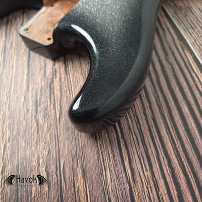 Diamond Burst 2PC ,Mahogany ST S-Style Body High Gloss, Hard Tail, Vintage Part Replacement Gadget, High End Custom S Type Body, image 3