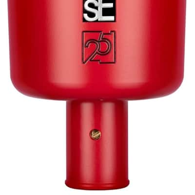 SE ELECTRONICS X1 A 2C Large Diaphragm Condenser Microphone with 100 Hz Filter & -20 dB Pad - XLR Condenser Mic for Singing & Instruments - Professional Studio Microphone for Recording (Red) image 1
