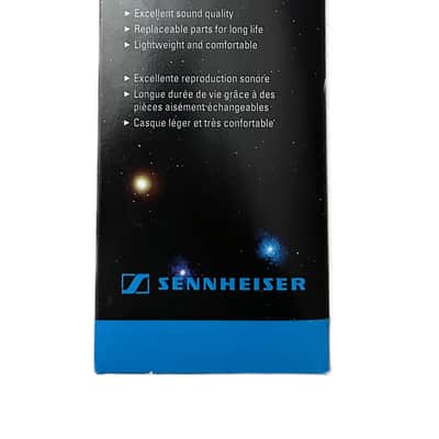Sennheiser HD 414 (50th Anniversary) 1995 - Black / Yellow Headphones (New Old Stock) image 5