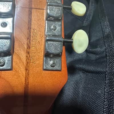 Julio Giuletti A2 Archtop 1960’s - Translucent red wood grain image 8