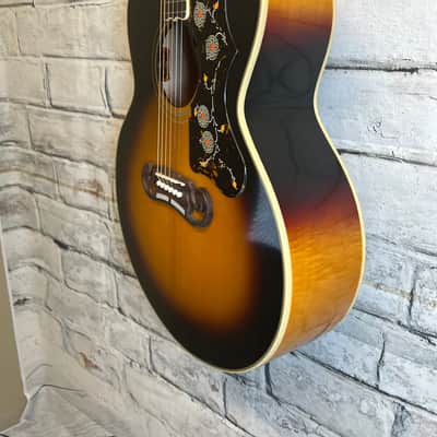 Epiphone "Inspired by Gibson Custom" '57 SJ-200 Reissue with Rosewood Fretboard -- Vintage Sunburst image 3